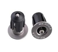 Azarxis Tappi di Estremità per maniglie per bicicletta, 2 pezzi, 23,3 mm, 23,5 mm, 26 mm, accessorio per bicicletta da strada, mountain bike (argento 26 mm, 2 pezzi)