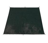 Azarxis Telone da Campeggio Telo Ombreggiante Telone Occhiellato Stuoia Impermeabile Telo Tarp Coperta da Picnic Sottotenda (Nero, L)