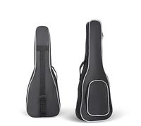 Azatemgo Custodia per ukulele da 21 pollici, per ukulele da concerto, protegge efficacemente l'ukulele dalle collisioni (nero), Nero , 23 Zoll