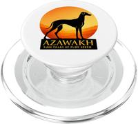 Azawakh Cane Silhouette Tramonto Razza Antica PopSockets PopGrip per MagSafe
