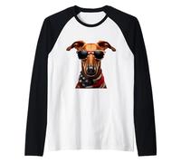 Azawakh Dog 4 luglio American Independence Day Proprietario USA Maglia con Maniche Raglan
