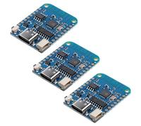 AZDelivery 3 moduli WiFi D1 Mini V3 NodeMCU ESP8266EX con connettore USB-C compatibile con Arduino incluso e-book!