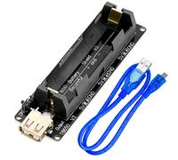 AZDelivery 3 x alimentatore porta batterie 18650 3V, cavo Micro USB, compatibile con Arduino incluso un E-Book!