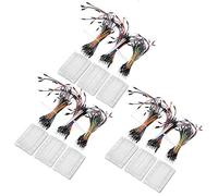 AZDelivery 3 x Breadboard Kit - 3 x 65pcs Jumper Wire Cable M2M e 3 x Mini Breadboard 400 Pins compatibile con arduino e Raspberry Pi