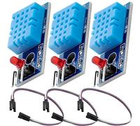 AZDelivery 3 x DHT11 AM2302 Sensore di temperatura e umidità con Jumper Wire Cavi compatibile con Arduino e Raspberry Pi incluso E-Book!