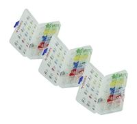 AZDelivery 3 x Kit Diodi a Emissione di Luce a LED, 350 pezzi, 3mm e 5mm, 5 Colori, Diodo Circolare Emettitore LED Set, UV RGB CC/CA compatibile con Arduino incluso un E-Book!