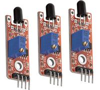 AZDelivery 3 x Sensore di Fiamma KY-026 Modulo Rilevatore di Incendio compatibile con Arduino incluso un E-Book!