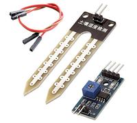 AZDelivery 3 x Sensori di Misurazione Umidità del Suolo Igrometro Moduli Umidità del Suolo compatibile con arduino incluso un E-Book!