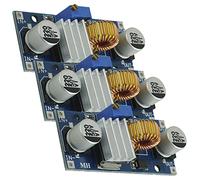 AZDelivery 3 x XL4015 Trasformatore di Tensione DC-DC Step Down modulo 5A 8-36V a 1,25-32V, compatibile con Arduino incluso un E-Book!