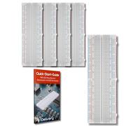 AZDelivery 3x MB-102 Breadboard Basette con 830 Contatti compatibile con Arduino incluso un E-Book!