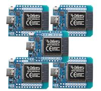 AZDelivery 5 mini moduli NodeMCU ESP 32 Bluetooth Internet con porta USB-C compatibile con Arduino e compatibile con Wemos D1 Mini con e-book incluso