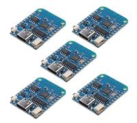 AZDelivery 5 moduli WiFi D1 Mini V4 NodeMCU ESP8266EX con connettore USB-C compatibile con Arduino incluso e-book!
