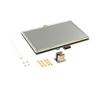 AZDelivery 5 pollici TFT LCD Touch Screen Monitor HDMI compatibile con Raspberry Pi 4B, 3B+, 3B, 2B+, BB Black, Banana Pi, Jetson Nano, Windows 10/8/7-800x480 Risoluzione Display