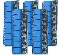 AZDelivery 5 x 8 canali modulo Relay 5V con optoaccoppiatore Low-Level-Trigger compatibile con Arduino incluso un E-Book!