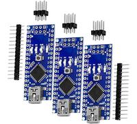 AZDelivery 5 x AZ-Nano V3-Board Scheda Microcontroller compatibile con FT232RL Chip e ATmega328 16MHz ATmega328P compatibile con AZ-Nano V3-Board, E-Book incluso!