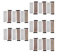 AZDelivery 5 x Breadboard Kit - Jumper Wire Cavetti Kit + 3 x Breadboard MB102 830 compatibile con Arduino incluso un E-Book!