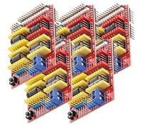 AZDelivery 5 x CNC Shield V3 Scheda di Sviluppo per A4988 Motore Stepper Driver per stampante 3D compatibile con Arduino incluso un E-Book!