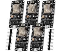 AZDelivery 5 x ESP8266 NodeMCU Amica V2 Modulo ESP-12F WiFi Scheda di Sviluppo non saldata compatibile con Arduino incluso un E-Book!
