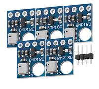 AZDelivery 5 x GY-68 BMP180 Sensore Pressione Barometrica compatibile con Arduino e Raspberry Pi incluso un E-Book!
