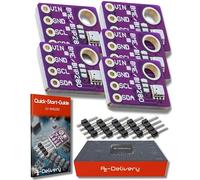 AZDelivery 5 x GY-BME280 Sensore Pressione Barometrica compatibile con Arduino e Raspberry Pi incluso un E-Book!