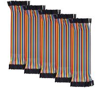 AZDelivery 5 x Jumper Wire Cable Cavo F2F female to female compatibile con Arduino incluso un E-Book!