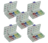 AZDelivery 5 x Kit Diodi a Emissione di Luce a LED, 350 pezzi, 3mm e 5mm, 5 Colori, Diodo Circolare Emettitore LED Set, UV RGB CC/CA compatibile con Arduino incluso un E-Book!