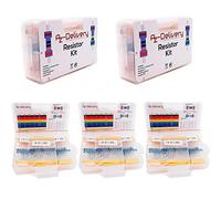 AZDelivery 5 x Kit Resistenze Resistori da 525 Pezzi, 0 Ohm -1M Ohm compatibile con Arduino incluso un E-Book!