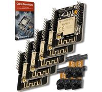 AZDelivery 5 x Modulo ESP32 Cam OV2640 + WIFI Bluetooth ESP32 5V con Dual-Core CPU a 32 bit e con Camera Development Board da 2MP compatibile con Arduino incluso un E-Book!