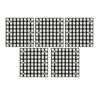 AZDelivery 5 x Pannello A Matrice Di LED U 64 CJMCU- Modulo 8 * 8 compatibile con Arduino e Raspberry Pi incluso un E-Book!