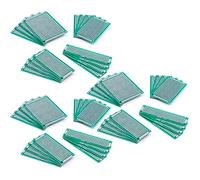 AZDelivery 5 x Set 16 x PCB Breadboard con Circuito Stampato Prototipo Pratico compatibile con Arduino, diversi Kit di Microcontrollori incluso un E-Book!