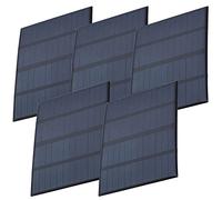 AZDelivery 5x Kit Module Kit Moduli Polysilicio Mini Pannello Solare 5V 1,5W Small Solar Panel Portable Cell System per la ricarica di batterie
