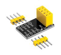 AZDelivery Adattatore per Breadboard ESP-01S Breadboard ESP8266 01 Modulo Wifi Seriale senza fili incluso un E-Book!