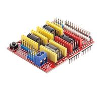 AZDelivery CNC Shield V3 Scheda di Sviluppo per A4988 Motore Stepper Driver per stampante 3D compatibile con Arduino incluso un E-Book!