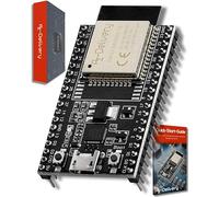 AZDelivery ESP-32 Modulo WIFI con Piastra Adattatore gratuita compatibile con Arduino e Raspberry Pi incluso un E-Book!