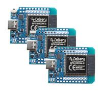 AZDelivery ESP32 D1 Mini NodeMCU - Set di 3 moduli WiFi ESP 32 Bluetooth con porta USB-C compatibile con Arduino e compatibile con Wemos D1 Mini con e-book