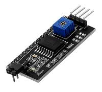 AZDelivery I2C Modulo Interfaccia Scheda Adattatore Seriale per LCD Display 1602 e 2004 compatibile con Arduino incluso un E-Book!