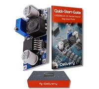 AZDelivery LM2596S Modulo Convertitore DC-DC Regolabile Step Down compatibile con Arduino incluso un E-Book!
