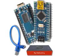 AZDelivery Nano V3.0 CH340, chip in versione migliorata, con cavo USB, 100% compatibile con Arduino Nano V3 1x Nano V3 mit Kabel