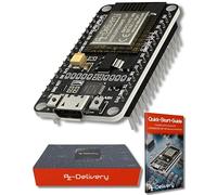 AZDelivery NodeMCU Amica V2 ESP8266 ESP-12F, Modulo Wifi IoT con CP2102, Development Board Wifi compatibile con Arduino incluso un E-Book!