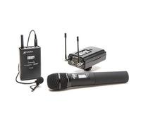 Azden 330LH UHF On-Camera Hand Held & Body-Pack System professionale, pratico, nero, (AZD330LH)