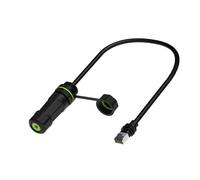 Azduou Adattatore Ethernet impermeabile per Starlink Gen 3 e Starlink Mini, adattatore di prolunga per cavo Starlink Gen 3, accoppiatore standard Starlink a RJ45 per Starlink V3/Mini Dish e router (1