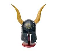Azeem Mart Elmo di Yngol, Skyrim Horned Helmet, The Elder Scrolls V Volpin Prop, Viking Horned Armor Helmet, Costume vichingo per adulti Prop