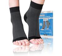 aZengear Manicotti di supporto per caviglia (2 paia) per uomini e donne - Calzini per fascite plantare, Sollievo rapido dal dolore ai piedi, Tutore per tallone ad arco per tendine d'Achille (S-M)