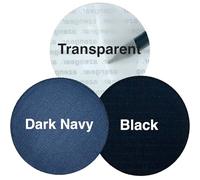 aZengear Set di Toppe Adesive Multicolore con Nero, Trasparente e Blu Navy - 11 Pezzi per Piumini, Giacche, Tende e Attrezzature da Esterno