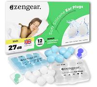 aZengear Tappi per Orecchie in Silicone per Dormire, Nuotare (14 Paia), Morbidi Tappi per Le Orecchie in Cera modellabile, riutilizzabili, Dormire, russare Il Rumore, Nuotare, Lavorare