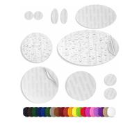 aZengear Toppe di riparazione (30+ colori) per piumini, giacche imbo Trasparente