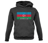 Azerbaigian Bandiera - Bambini Felpa con Cappuccio/Maglione - Baku Paese Viaggio