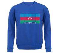 Azerbaigian Bandiera - Bambini Felpa con Cappuccio/Maglione - Baku Paese Viaggio