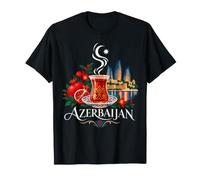 Azerbaigian Tea Melograno Cityscape Maglietta