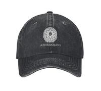 Azerbaijani Flag Logo Donna Uomo Berretto da Baseball Classic Snapback cap Moda Cappellino da Baseball per All'Aperto Ciclismo Pesca